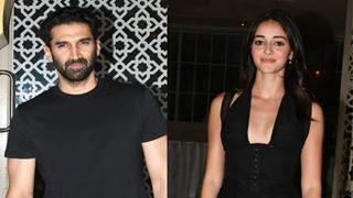Ananya Panday & Aditya Roy Kapur's viral date night video paints the town red - WATCH