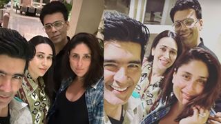 Kareena Kapoor's cozy get-together: Capturing comfort & love with Karisma, Karan, & Manish Malhotra