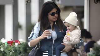 Priyanka Chopra's delightful escapade on LA streets with baby Malti; don't miss her 'daddy's mini' hoodie