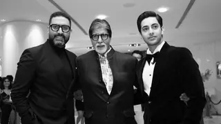 Amitabh Bachchan shares monochrome pic as he cheers for Agastya Nanda's debut Thumbnail