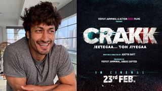 Vidyut Jammwal's second film as a producer, 'Crakk' confirms release date
