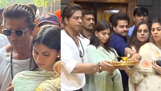 Shah Rukh Khan's spiritual sojourn amid 'Dunki' release; visits Shirdi temple with daughter Suhana - WATCH