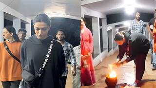Deepika Padukone pays a visit to Tirumala with sister Anisha ahead of 'Fighter's first song release