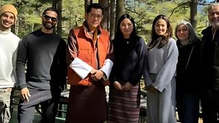  Shahid Kapoor and Mira Rajput's royal encounter: Meets the King and Queen of Bhutan 