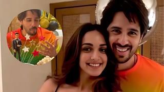 Kiara Advani's endearing birthday wish for hubby Sidharth ft. passionate kisses and customised cake