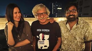 Katrina Kaif with 'Merry Christmas' team celebrate Sethupathi's birthday & Sriram's 20-year cinematic journey 