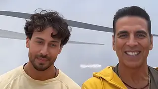  Akshay Kumar to skip the Ram Mandir Pratishta; shares a video with co-star Tiger Shroff sending his wishes Thumbnail