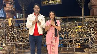 Karamm Rajpal and Trupti Mishra seek divine blessings at Ujjain’s Mahakaleshwar