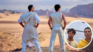Bade Miyan Chote Miyan: Akshay Kumar & Tiger Shroff's mesmerizing pose steals the show Thumbnail