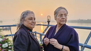 Rakhee Gulzar bids an emotional farewell as she wraps shooting for her comeback film, 'Aamar Boss'