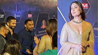 Did Kareena Kapoor ignore ex-boyfriend Shahid Kapoor at Dadasaheb Phalke Award night? - WATCH