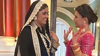 Simran Sharma forms a special bond with co-star Sayantani Ghosh on 'Dahej Daasi' Thumbnail