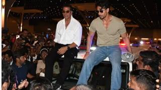 Akshay Kumar & Tiger Shroff's 'BMCM' promotional event in Lucknow turns chaotic; crowd hurl slippers -WATCH 