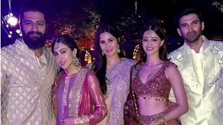 Sara Ali Khan poses alongside B-Town's hot jodi's ft. Vicky-Katrina and Ananya-Aditya - PICS Thumbnail