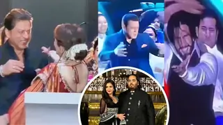 Anant Ambani's pre-wedding bash: SRK, Salman & Ranveer once again light up Jamnagar with their presence- WATCH Thumbnail