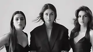 Kareena Kapoor spills the beans on Crew shoot with black-and-white BTS picture  thumbnail