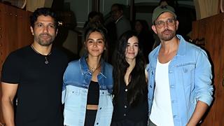 Hrithik Roshan, Saba and Farhan Akhtar, Shibani paint the town red with their delightful double date- PICS thumbnail