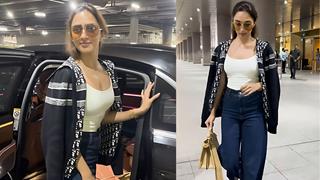Kiara Advani heads back to the bay from Cannes in a chic look; says, "abhi vote dene jaungi"