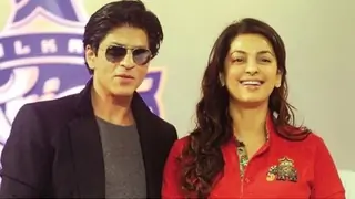"Shah Rukh Khan is feeling much better and will hopefully be in the stands"; says KKR co-owner Juhi Chawla Thumbnail