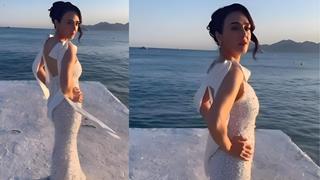 Cannes 2024: Preity Zinta makes heads turn in a pristine white pearl outfit posing at the French Riviera Thumbnail