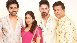 Janhvi Kapoor opens on Karan Johar's 'Dostana 2' being shelved:  "The shoot was going very well but then...." Thumbnail