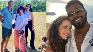Hardik Pandya, Natasa Stankovic separation: Throwback of player's emotional first meet with in-laws goes viral thumbnail