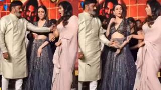 Nandamuri Balakrishna pushes actress Anjali at Gangs of Godavari event; Hansal Mehta slams him as a 'scumbag'