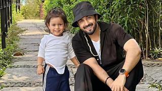 Dheeraj Dhoopar shares how he shot a close-up scene for Rabb Se Hai Dua while holding his son Zayn's hand 