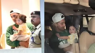 Raha Kapoor's sweet gesture towards Ranbir wins hearts ; fans can't stop gushing over her antics - WATCH Thumbnail