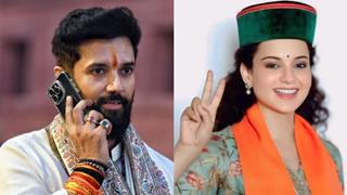 Chirag Paswan anticipates Parliament reunion with Kangana Ranaut amid recent controversy: "she is a strong..." thumbnail