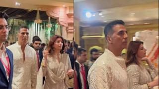 Anant Ambani and Radhika Merchant celebrate with Akshay Kumar and Twinkle Khanna thumbnail