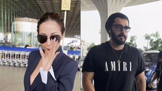 Arjun Kapoor and Malaika Arora spotted at the airport together amid breakup speculations thumbnail