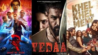 Box Office Analysis day 1: ‘Stree 2’ powers ahead breaking records; ‘Vedaa’ & ‘Khel Khel Mein’ lag behind Thumbnail