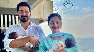 Rubina Dilak's husband Abhinav Shukla relishes family time, a fun-filled outdoor vacation with his twins thumbnail