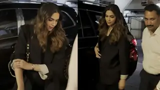 Deepika Padukone steps out for dinner with in-laws flaunting her pregnancy glow; Fans ask where is Ranveer? Thumbnail