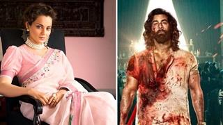 Kangana Ranaut slams Ranbir Kapoor's Animal movie, says "Machine guns leke voh school main jaate hain" thumbnail