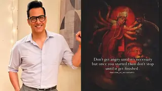 Anupamaa: Sudhanshu Pandey shares an Insta story on anger after his sudden exit from the show