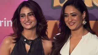 Mother-daughter duo Shweta and Palak Tiwari totally rocked their style at Ananya Panday's Call Me Bae premiere thumbnail