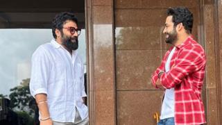 Sandeep Reddy Vanga & Jr. NTR's casual meet photo goes viral; Netizens say ' a collab one never imagined" thumbnail