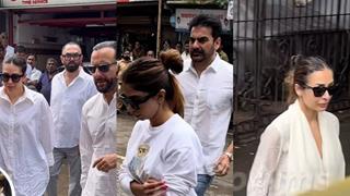 Malaika Arora's father’s funeral: Arbaaz Khan-Sshura Khan, Saif-Ali-Khan, Arjun Kapoor others arrive  Thumbnail