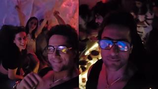 Khatron Ke Khiladi 14: Shalin Bhanot hosts Krishna Shroff, Abhishek Kumar and rest of the gang for a fun night thumbnail