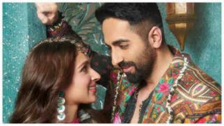 Ayushmann Khurrana and Pashmina Roshan Unveil the Poster for Their New Garba Song “Jachdi” thumbnail