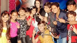Dev Joshi aka Baal Veer posts an UNSEEN pic with Shweta Tiwari from the show's set; Take a look!