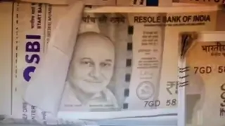 Anupam Kher on fake currency notes instead of Gandhi; the actor reacts