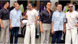 Akshay Kumar, Paresh Rawal, and Suniel Shetty's Airport Reunion Sparks Buzz for Hera Pheri 3  thumbnail