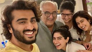 A look at unseen glimpses from Boney Kapoor’s birthday bash with his kids thumbnail