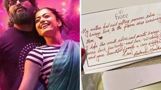 Rashmika Mandanna gifts Allu Arjun a silver coin for Diwali, wishing him luck and love thumbnail