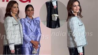 Nita Ambani Stuns with Daughter Isha Ambani, But It's Her Quirky Popcorn Bag That Wins All the Attention thumbnail