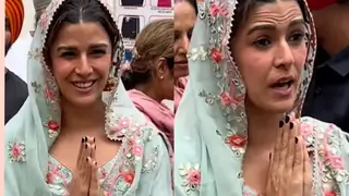 Nimrat Kaur Visits Gurudwara on Gurpurab; Shares Prasad with Paparazzi Thumbnail