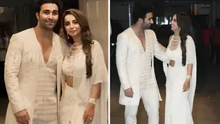 Aadar Jain and Alekha Advani Share Romantic Glances During First Public Appearance Post Roka Thumbnail